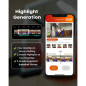 Caméra Sportive Chameleon AI 4K 60FPS : Suivi automatique, Football/Basket, Streaming Live, iOS/Android, sans abonnement