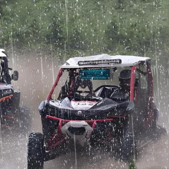 17 Waterproof UTV Sound Bar Bluetooth RGB 4-Speaker for Polaris RZR Can-Am Golf Cart SXS