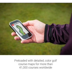 Garmin Approach G80 Premium GPS Golf Handheld with Launch Monitor, 3.5 Touchscreen, Black/White