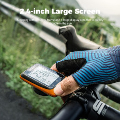 COOSPO Wireless GPS Bike Computer with Bluetooth, Waterproof & Backlight