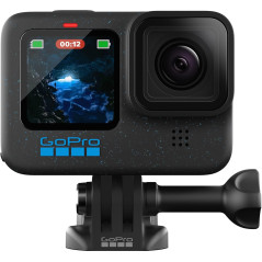 GoPro Hero12 Black - Caméra Action 5.3K60 Étanche & Stab.