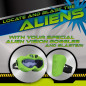 Fotorama Alien Vision Jeu d'Action, Nouveau, Pistolet Poignet, Lunettes Espace, Jeux Intérieur/Extérieur Enfants