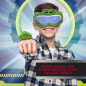 Fotorama Alien Vision Jeu d'Action, Nouveau, Pistolet Poignet, Lunettes Espace, Jeux Intérieur/Extérieur Enfants