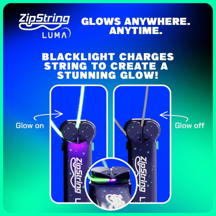Luma Glow-in-the-Dark Flying String Toy with LED – Creates Endless Shapes, Perfect STEM Gift for All Ages Luma Glow-in-the-Dark Flying String Toy with LED – Creates Endless Shapes, Perfect STEM Gift for All Ages
