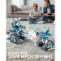 Kit Robot STEM 5 en 1, 398 pièces, contrôle APP & télécommande, jouet éducatif pour enfants 6-12+ ans Kit Robot STEM 5 en 1, 398 pièces, contrôle APP & télécommande, jouet éducatif pour enfants 6-12+ ans