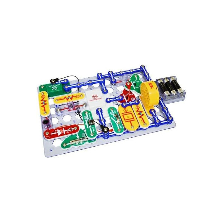 Snap Circuits 203 Kit Électronique | 200+ Projets STEM | Manuel Couleur | 42 Modules Snap | Fun Illimité Snap Circuits 203 Kit Électronique | 200+ Projets STEM | Manuel Couleur | 42 Modules Snap | Fun Illimité