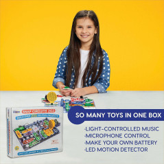 Kit Snap Circuits 203 : 200+ Projets STEM et 42 Modules