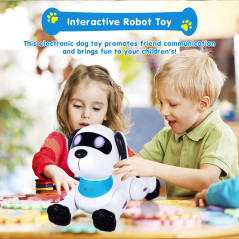 Chien Robot Télécommandé Rose - Jouet Programmable Enfant 3+
