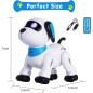 Yiman Programmable Remote Control Robot Dog Toy with LED Eyes, Interactive Dancing Stunt Pet for Kids 3+ (Pink) Yiman Programmable Remote Control Robot Dog Toy with LED Eyes, Interactive Dancing Stunt Pet for Kids 3+ (Pink)