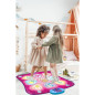 Tapis de danse SUNLIN avec LED, musique intégrée, volume réglable, 3 niveaux de difficulté (3-12 ans)
