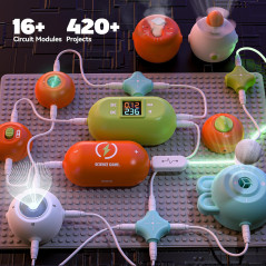 STEM Science Kits for Kids | 420+ Projects & 35 Circuit Parts Toy Gift