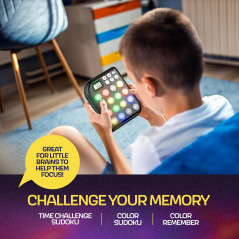 6 en 1 Jeux Cerveau & Mémoire - Cadeaux Enfants 6-12+ ans