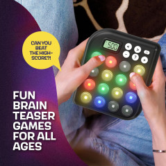 6 en 1 Jeux Cerveau & Mémoire - Cadeaux Enfants 6-12+ ans