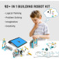 Robot Intelligent 72-en-1 Kit Éducatif STEM, Jeu de Construction Robotique DIY pour Enfants 6+ Robot Intelligent 72-en-1 Kit Éducatif STEM, Jeu de Construction Robotique DIY pour Enfants 6+