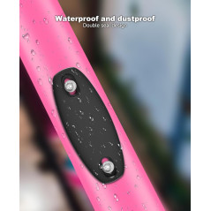 Traceur Vélo Compatible Apple Find My iOS, Caché Anti-Vol Étanche pour Vélo et Moto