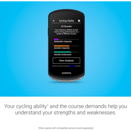 Garmin Edge 1040 – Ordinateur Vélo GPS précis, pour routes et tout-terrain, batterie longue durée