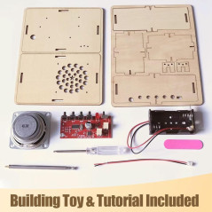 Kit STEM DIY Radio pour Enfants 5-15 Ans - Projets Sciences, Électronique, Ingénierie et Bricolage