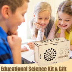 STEM Science Kits & DIY Radio Crafts for Kids & Teens Age 5-15+ Gifts