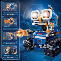 5in1 STEM Robot Building Kit 560PCS | App & Remote Control Robotics Toy