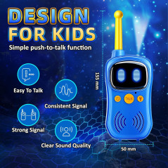 Talkie Walkie Astronaut 3000FT - Jouets Robots Enfants 2PCS