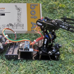 Robot Arm for Arduino - Smart Programmable Robot Kit for Beginners to Learn Electronics, Coding & STEM