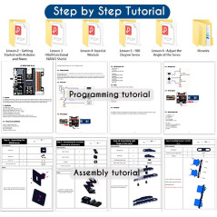 Bras Robotique Arduino - Kit Éducatif Programmable pour Tous