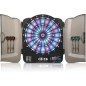 Electronic Dart Board Cabinet Set with Illuminated Target, 48 Games & 315 Variations, 6 Darts & 100 Soft Tips Electronic Dart Board Cabinet Set with Illuminated Target, 48 Games & 315 Variations, 6 Darts & 100 Soft Tips