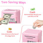 Electronic Kids Piggy Bank ATM Machine - Birthday Gift Toy for Girls Ages 5-10 Money Safe Electronic Kids Piggy Bank ATM Machine - Birthday Gift Toy for Girls Ages 5-10 Money Safe
