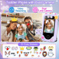 Kids Smart Phone for Girls 3-10, 2.8 Touchscreen Toy with Dual Camera, Games, Music, 8GB Purple Kids Smart Phone for Girls 3-10, 2.8 Touchscreen Toy with Dual Camera, Games, Music, 8GB Purple