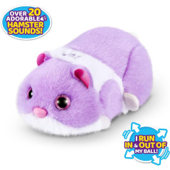 Pets Alive Hamstermania Purple by ZURU – Interactive Hamster Toy with 20+ Sounds
