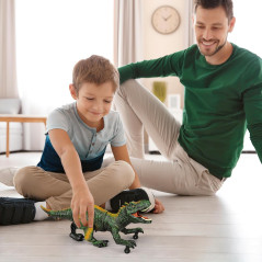 Dino Télécommandé Enfant 3-7 ans - Jouet RC Lumière & Son