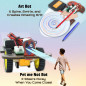 STEM DIY Kit: 5 robots, built-in sensors, perfect educational play for young inventors STEM DIY Kit: 5 robots, built-in sensors, perfect educational play for young inventors
