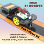 STEM DIY Kit: 5 robots, built-in sensors, perfect educational play for young inventors STEM DIY Kit: 5 robots, built-in sensors, perfect educational play for young inventors