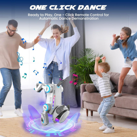 SIMREX AN-02 CyberDog: smart robot dog that dances, jumps & syncs with your Bluetooth music