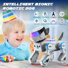 Interactive Robot Dog Toy for Kids – Bluetooth, Dance, Touch Sensor