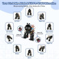 ACEBOTT STEM biped: fun programming, customizable moves, perfect for beginners & robot enthusiasts ACEBOTT STEM biped: fun programming, customizable moves, perfect for beginners & robot enthusiasts