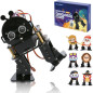 ACEBOTT STEM bipède : programmation ludique, mouvements personnalisables, idéal débutants et passionnés de robotique ACEBOTT STEM bipède : programmation ludique, mouvements personnalisables, idéal débutants et passionnés de robotique