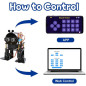 ACEBOTT STEM biped: fun programming, customizable moves, perfect for beginners & robot enthusiasts ACEBOTT STEM biped: fun programming, customizable moves, perfect for beginners & robot enthusiasts