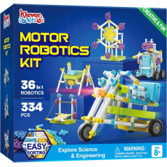 Klever Kits 36-in-1 STEM Robotics Kit for Kids Ages 8-13 | Educational Toy
