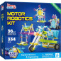 36-in-1 robotics: racing cars, walking bots, smart tray, tutorials, team play—STEM fun for young inventors! 36-in-1 robotics: racing cars, walking bots, smart tray, tutorials, team play—STEM fun for young inventors!