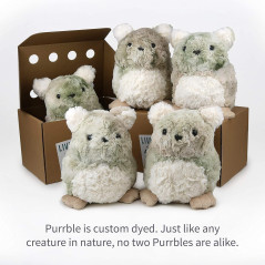 Purrble Companion : Peluche apaisante avec battement cœur dynamique