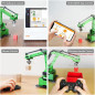 MaxArm: precise, expandable robotic arm – WiFi/Bluetooth, Python/Arduino, AI, multiplatform. Create, code and innovate!