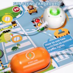 STEM Circuits Science Kit for Kids 3-12 | 64 Projects, No Soldering