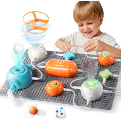 STEM Circuits Science Kit for Kids 3-12 | 64 Projects, No Soldering
