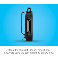 Clip-and-play golf GPS: 42,000 courses, real-time stats, long battery—precise game in any weather!