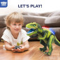 T-Rex interactif : il marche, rugit, s’allume et stimule l’imagination — aventure jurassique sûre dès 3 ans