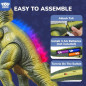 T-Rex magic: remote controlled, light-up, roaring action dino—educational, safe, and screen-free joy for toddlers!