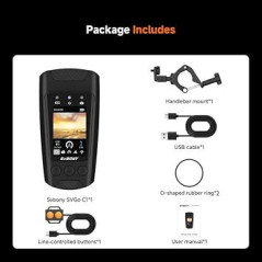 SVBONY SVGo C1 4K Cycling Camera 30FPS, 20MP, GPS, EIS Stabilization