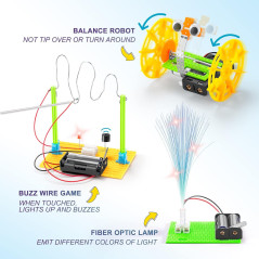 STEM Robotics Kit - 6-Pack STEM Toys for Kids Ages 6-13, Perfect Gifts