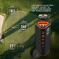 Bushnell Wingman View Pack: precise voice GPS, music, remote control & premium towel for golfers Bushnell Wingman View Pack: precise voice GPS, music, remote control & premium towel for golfers